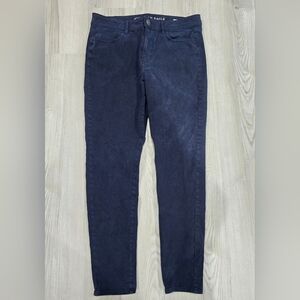 American Eagle Super Super Stretch Hi-Rise Jeggings Navy Khaki Size 12 Reg